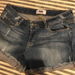 Page Jean shorts, size 27